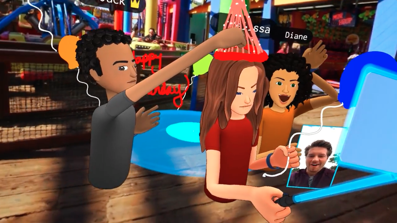 Facebook Doubles Down on Social VR with Spaces—Now in Beta 