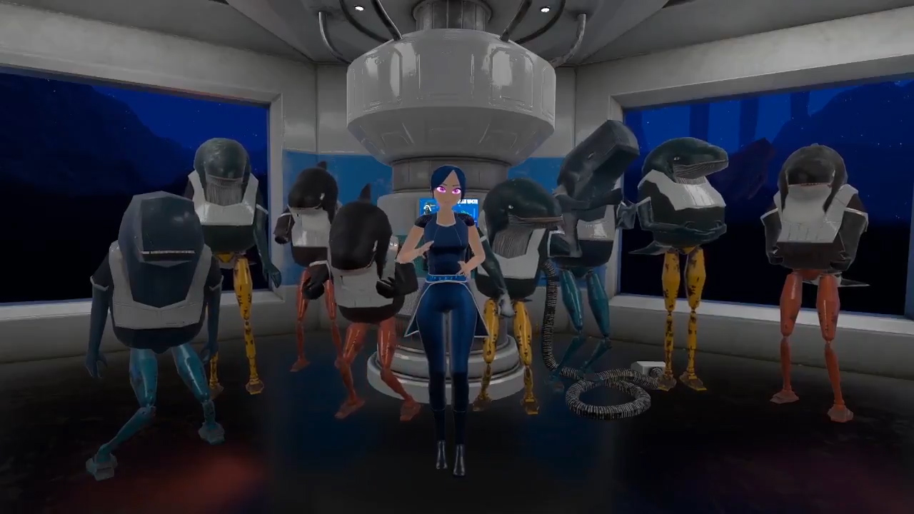Vrchat Creator Amasses Terrifying Legion Of Cybernetically Enhanced Whales On Oculus Quest Vrscout