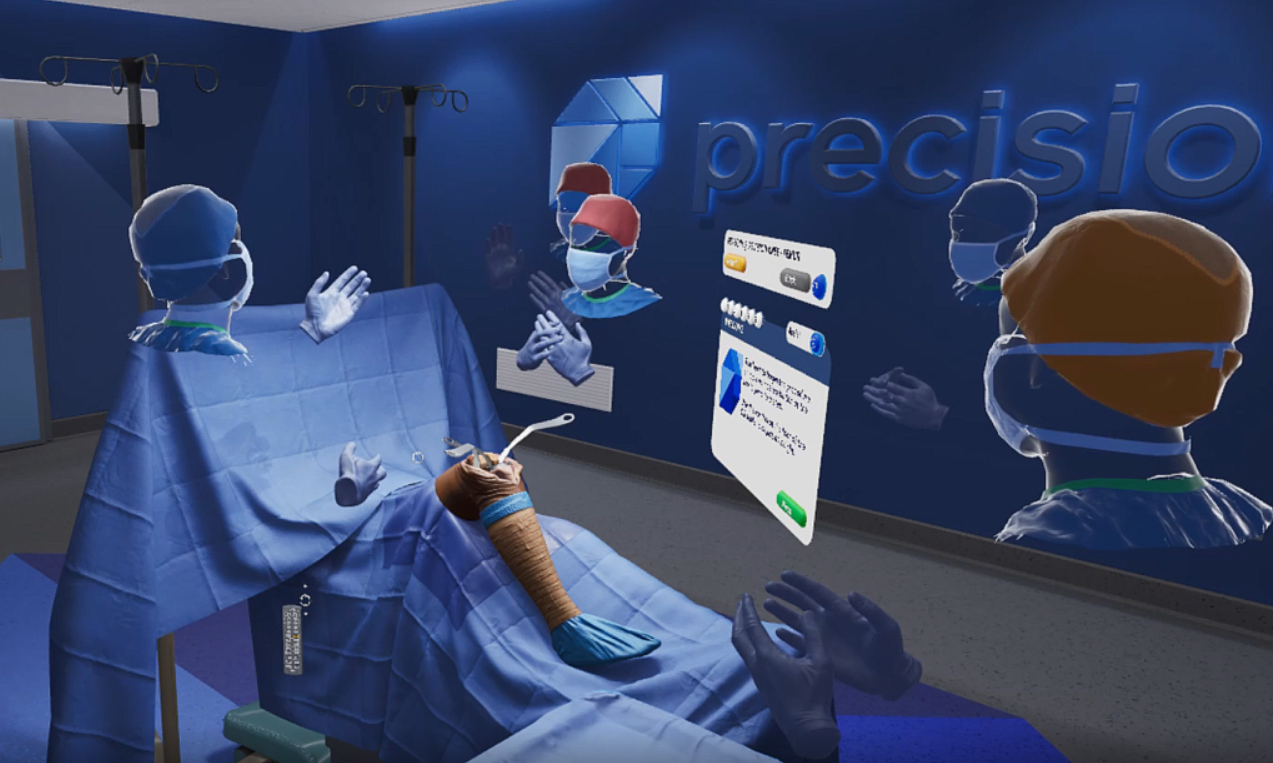 Spænde Outlook omhyggeligt Precision OS Launches Multiplayer Tool For VR Surgical Training - VRScout