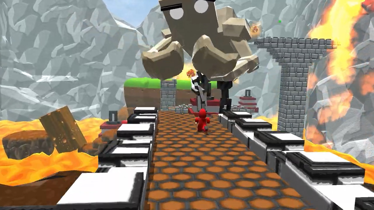 Asymmetrical Co Op Puzzle Platformer Vr Giants Heads To