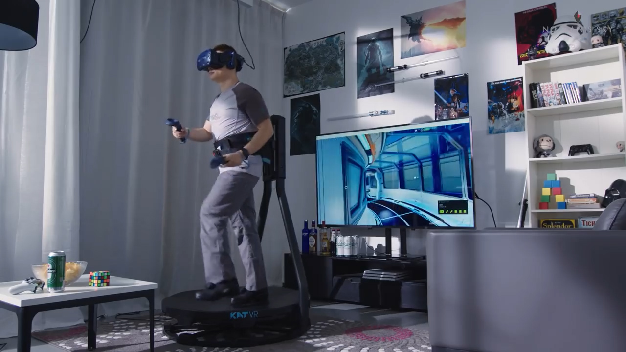 KAT VR's Consumer VR Treadmill The Most Funded VR Peripheral In