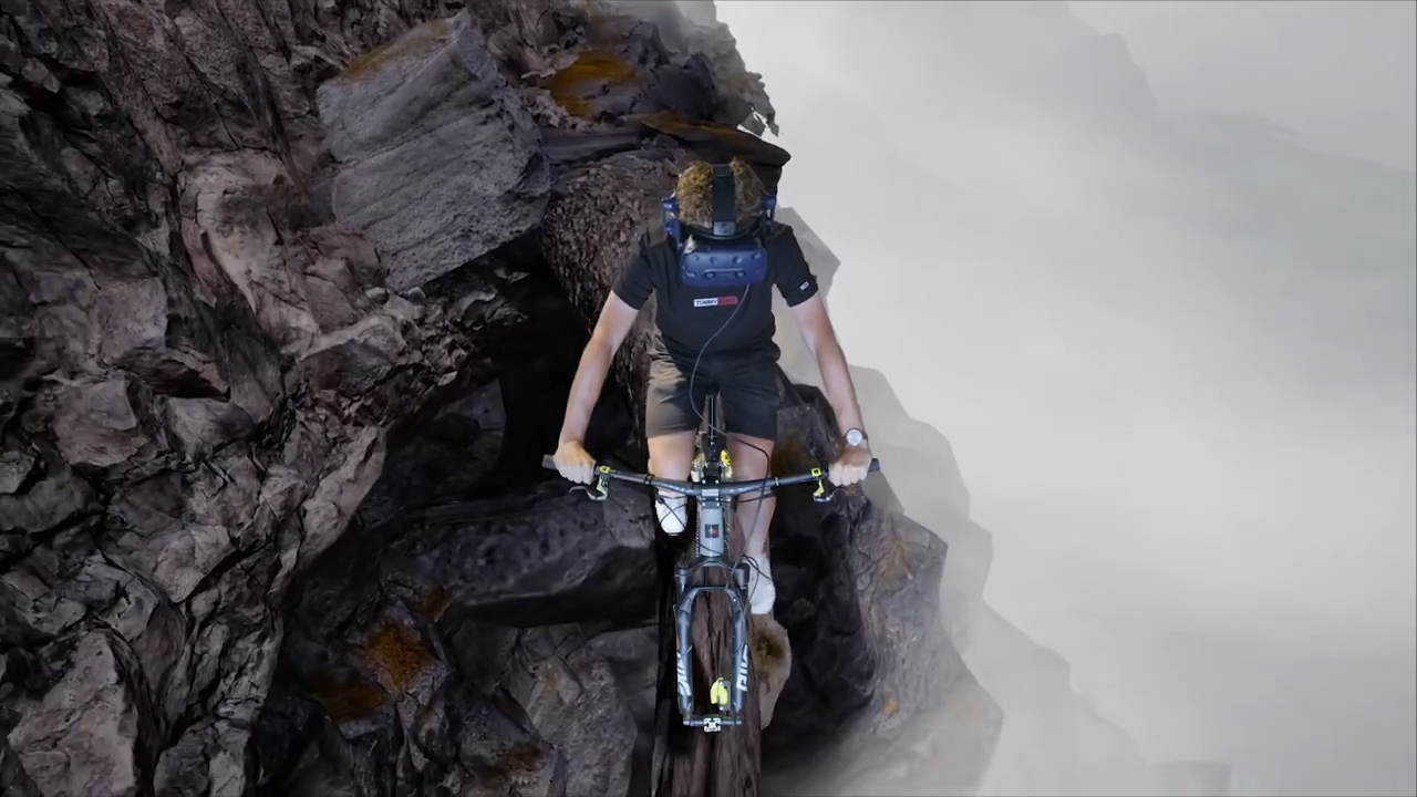 vr cycling game