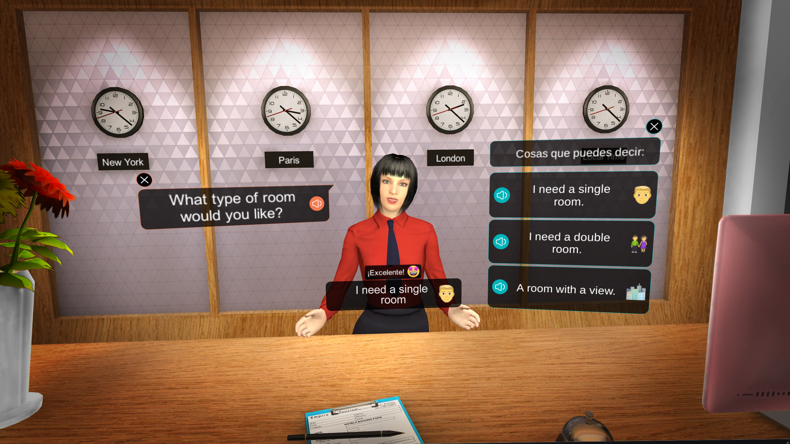 Primitivo Pólvora inferencia Mondly VR' Language Learning App Now On Oculus Quest - VRScout