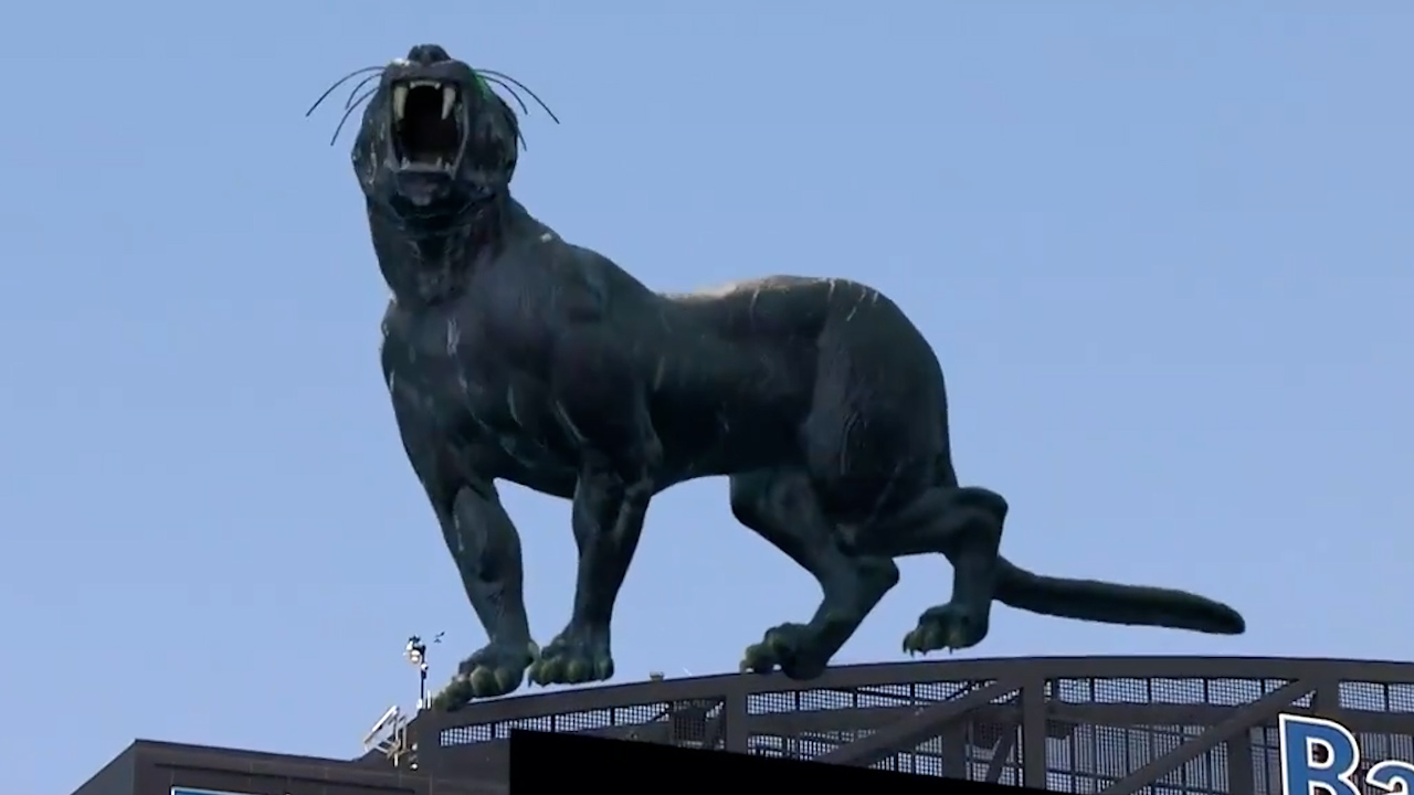 Carolina Panthers Debut Mixed Reality Panther During Live NFL Game 