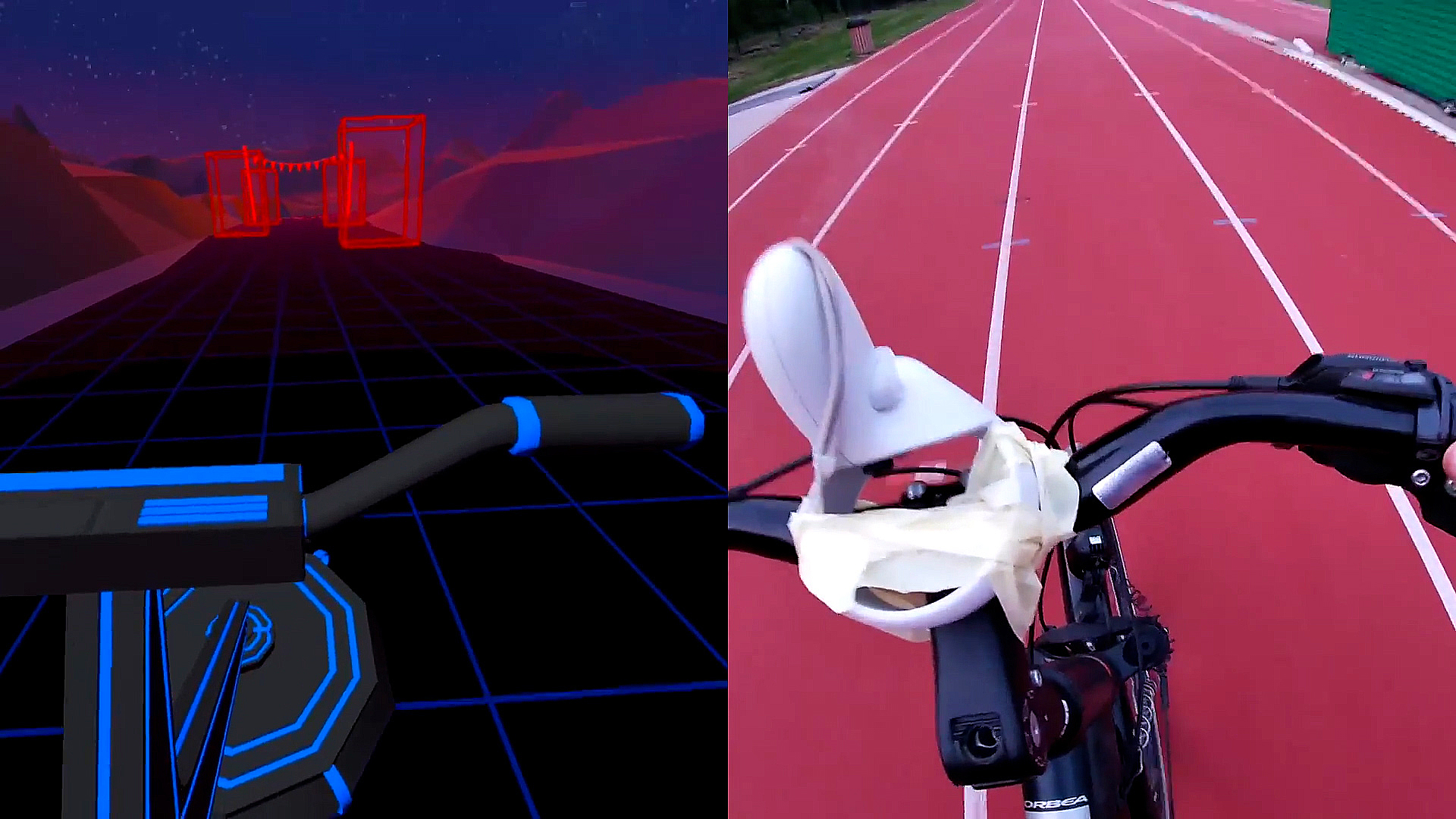 Vr on sale bike game